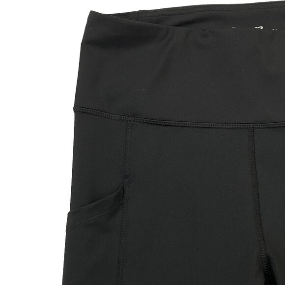 Eddie Bauer Womens Trail Tight Leggings Athletic Pants size Medium Pockets Black - Picture 4 of 11